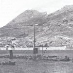 Naufragio del trasatlántico británico Utopia en la Bahía de Algecira. 1891